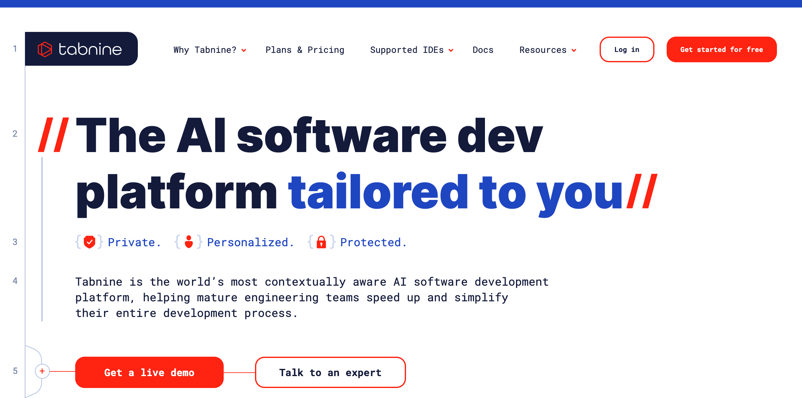 Tabnine – AI Code Completion Focused on Privacy